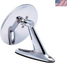 Driverpassenger Side Classic Round Mirror - Easy Install For Most Vehicles Driverpassenger Side Classic Round Mirror - Easy Install For Most Vehicles