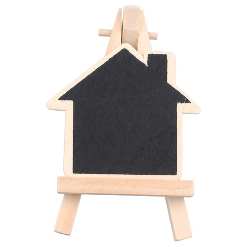 Wood Chalkboard Rustic Vintage Double Sided Desktop Blackboard Sign For Hom Kit - Picture 17 of 23