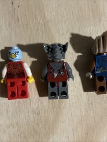 Lego Minifigure LotLegends of Chima Minifigure Lot Of 4 Minifig