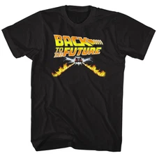 Back To The Future Car T-Shirt | Retro 80s Movie Graphic Tee | Delorean Time