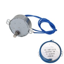 Afordable TYC-50 5-6 RPM AC110V CW/CCW Synchronous Electric Motor with 7mm Sh...