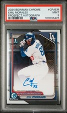 Emil Morales Bowman Chrome 2024 Auto