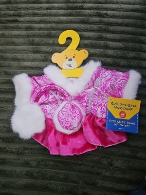 Build A Bear Fuchsia Skater Outfit Discontinued 2010 New With Tags