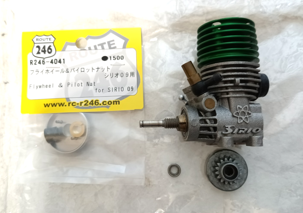 ホビーラジコン 0.5 Four Stroke Engine Kyosho SIRIO 09 Nitro RC Engine For Spada 09/Mini-Inferno/KF01 w