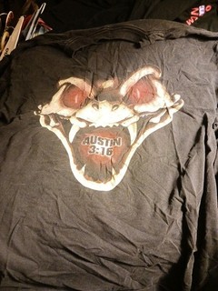 Vintage Stone Cold Steve Austin Shirt 3:16 Snake Head Single Stitch WWF XL