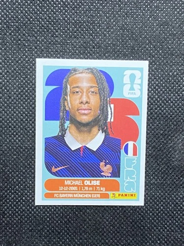 Michael Olise 2026 Panini Michael Olise #FRA14