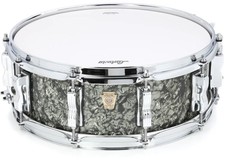 Ludwig Classic Maple Snare Drum - 5 inches x 14 inches, Moss Green Pearl