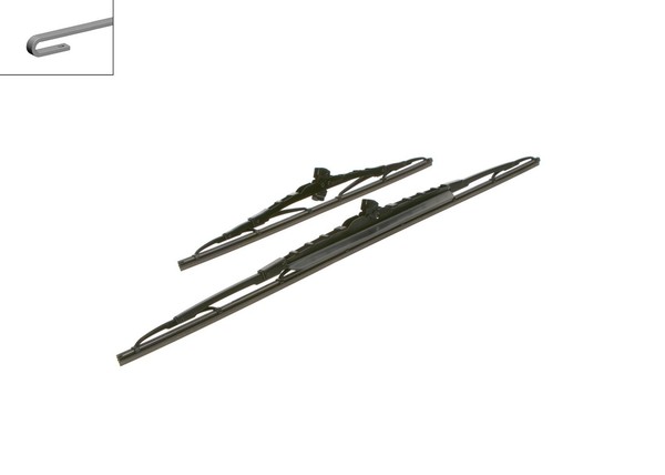 Wischblatt Scheibenwischer Twin Bosch 3 397 118 325 FüR Peugeot 206 Toyota Auris-image