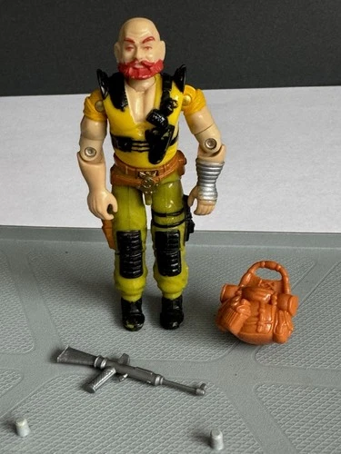 1987 Vintage Hasbro Gijoe Slaughters Renegade Taurus Action Figure Complete