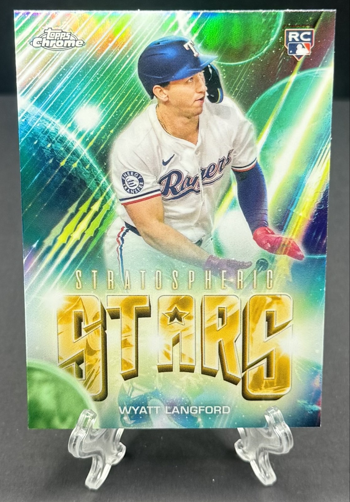 2024 Topps Chrome Update Series - Stratospheric Stars Wyatt Langford #SSC-16 A3