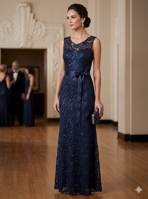 Betsy & Adam Lace Prom Dress 4  New with Tags Evening Gorgeous Formal Glitter