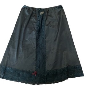 Vtg Lot Of 3 Half Slips Pantslip Size Mixed Sliperfection Shawdowline Colored