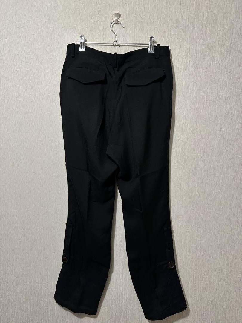 パンツ Yohji Yamamoto rayon PANTS YOHJI YAMAMOTO Y'S - Wide rayon pants with drawstring waist