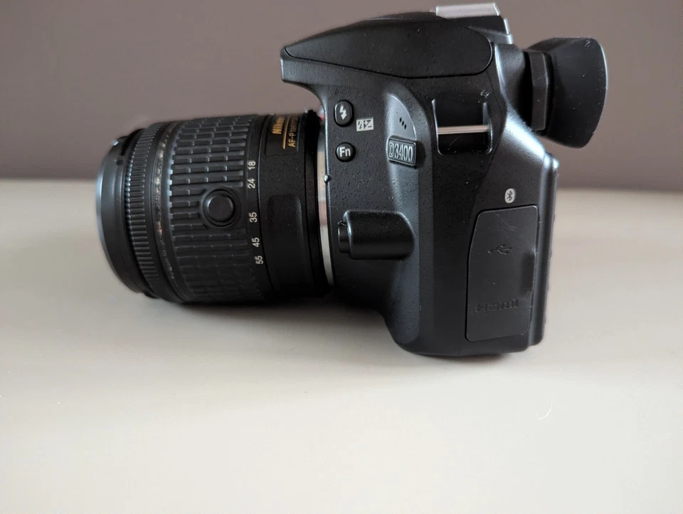 Nikon D3400 DSLR Camera with AF-P DX 18-55 VR Lens  (Perfect Condition) - Image 4 of 4