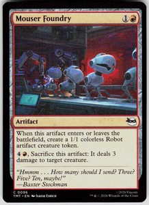 Mouser Foundry #96 Teenage Mutant Ninja Turtles MTG Common
