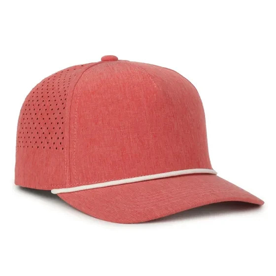 HEATHER RED/WHITE