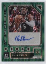 2023-24 Donruss Optic Signature Series Green Shock Prizm Malik Beasley Auto 0xb8