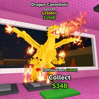 (CHEAPEST)  DRAGON CANNELLONI 250M/S+ STEAL A BRAINROT RARE   