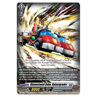 CFV Super Brave Detonation Dimensional Robo, Kaisergrader (C) DZ-BT09/086EN