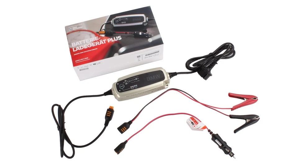 Cargador de batería original BMW Motorrad Plus by CTEK 12 voltios / 77025B5B630 NUEVO