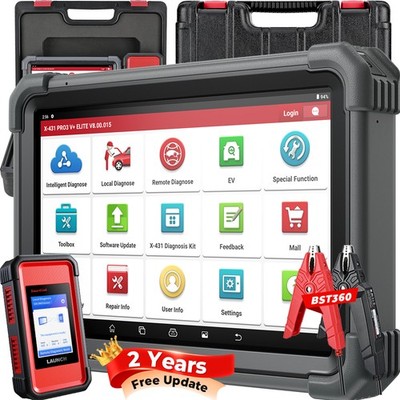 LAUNCH X431 PRO3S+ ELITE PRO5 OBD2 Diagnosegerät ECU Coding TOPOLOGY MAP &BST360