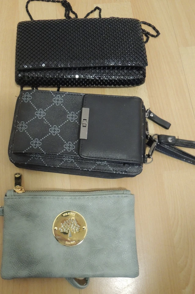 Konvolut 11 Handtaschen Marken Taschen zum teil neu Mango Mulberry TH - Bild 2 von 4