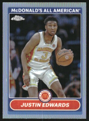 B5461- 2023 Topps Chrome Mcdonald's All American -du Pick- 15 + Gratis US Schiff