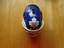 Vesa Toskala  Autographed Toronto Maple Leafs Riddell Mini Goalie Mask  