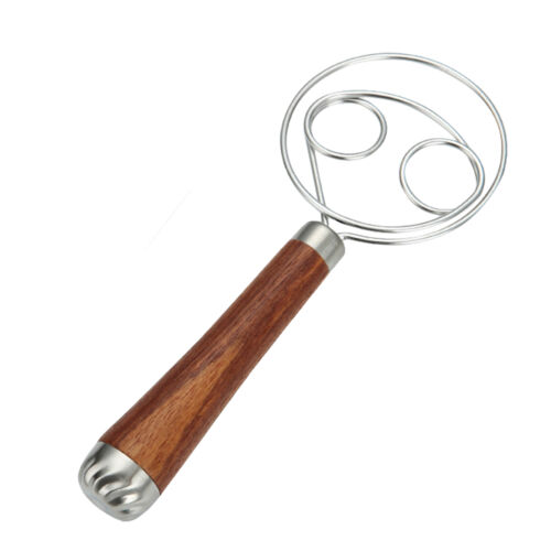 Danish Dough Whisk Stainless Steel Dough Whisk Bread Dough Egg Hand Mixer Baking