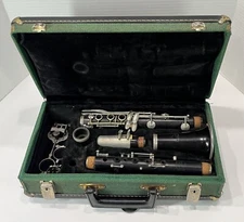 Vintage Noblet Paris Wooden Clarinet with Original Hard Case - Parts/Repair