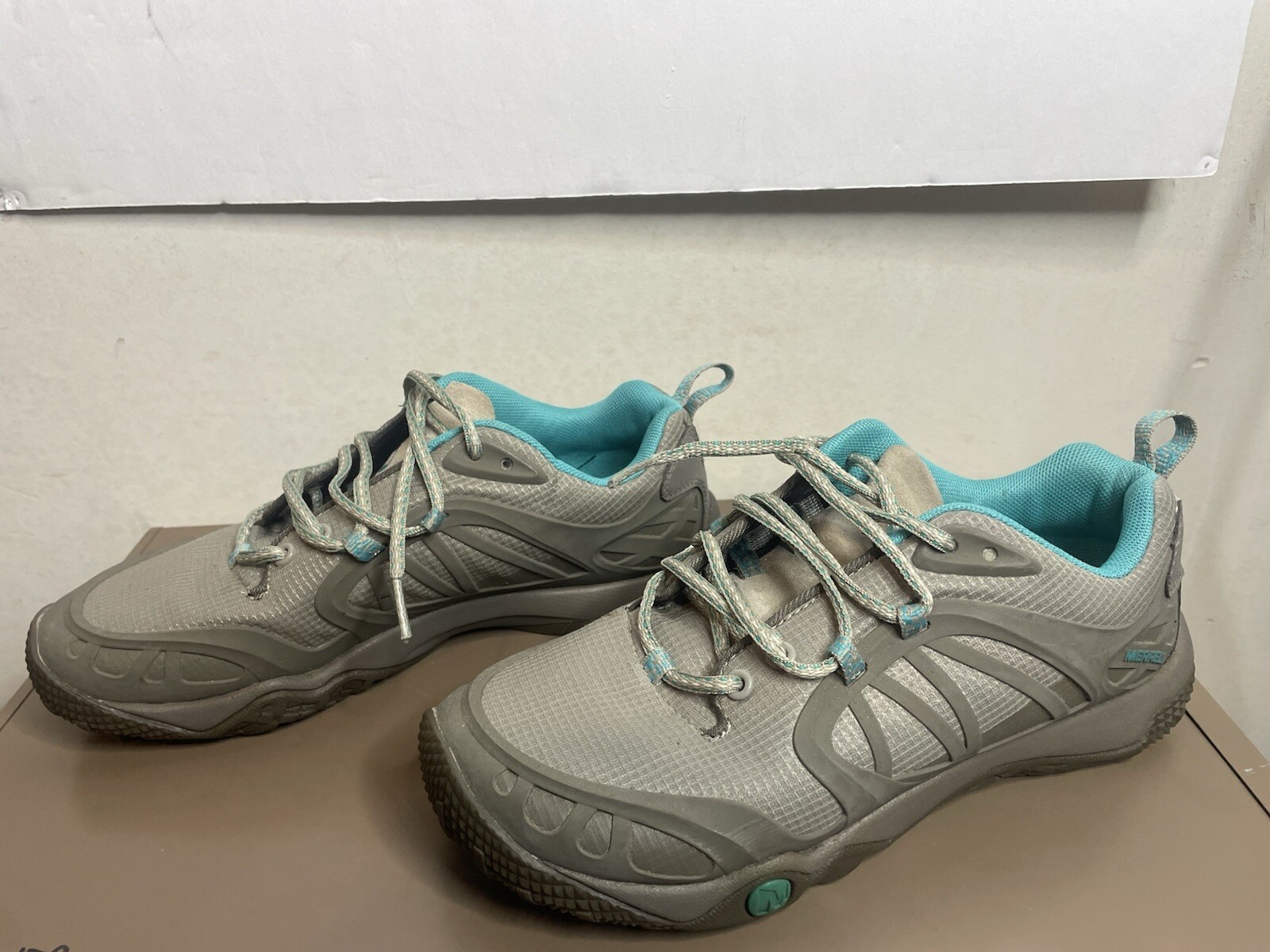 Scarpe da trekking Merrell donna Proterra Vim Sport J57254 grigio blu alluminio taglia 8