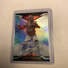 TYLER STEPHENSON 2021 Panini Chronicles TITANIUM ROOKIE AUTO Reds #4