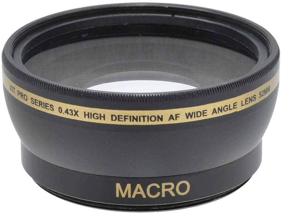 Objectif Macro Objectif Gros Plan Macro Haute Définition Pour 52Mm Monture Caméra Pour Zv1 Avec
