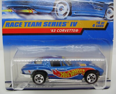 ホットウィール ‘63 CORVETTE RACE TEAM SERIES IV Hot Wheels – '63 Corvette – Race Team Series IV - 4 of 4