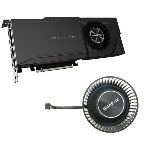Ventilateur de refroidissement de remplacement ventilateur radiateur pour Gigabyte RTX3090 3080TI 3080 TURBO