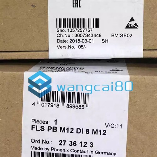 1 STCK. Neu für FLS PB M12 DI 8 M12 2736123 Steckermodul - Bild 2 von 2
