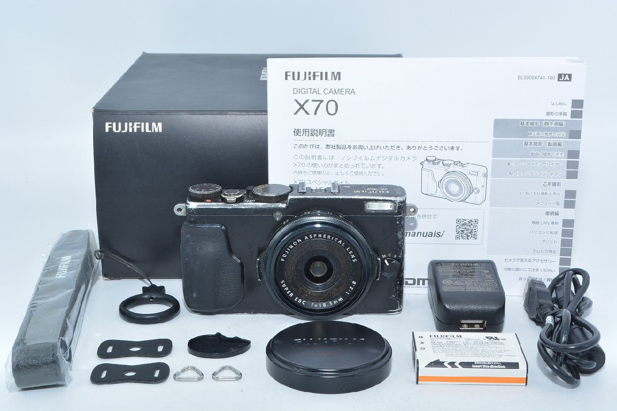 FUJIFILM Digital Camera X70 16.3 MP Silver used | eBay