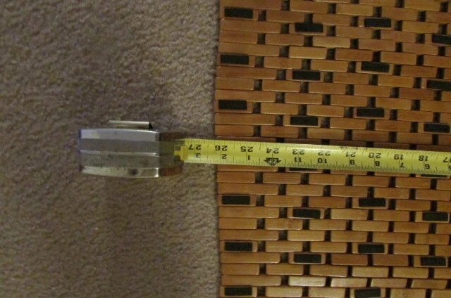 NEW BAMBOO FRONT DOOR MAT BX-8 - Image 3 of 4