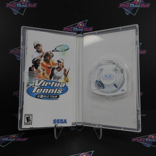 Virtua Tennis World Tour Sony PSP AD Complete CIB - (See Pics) - Picture 3 of 5
