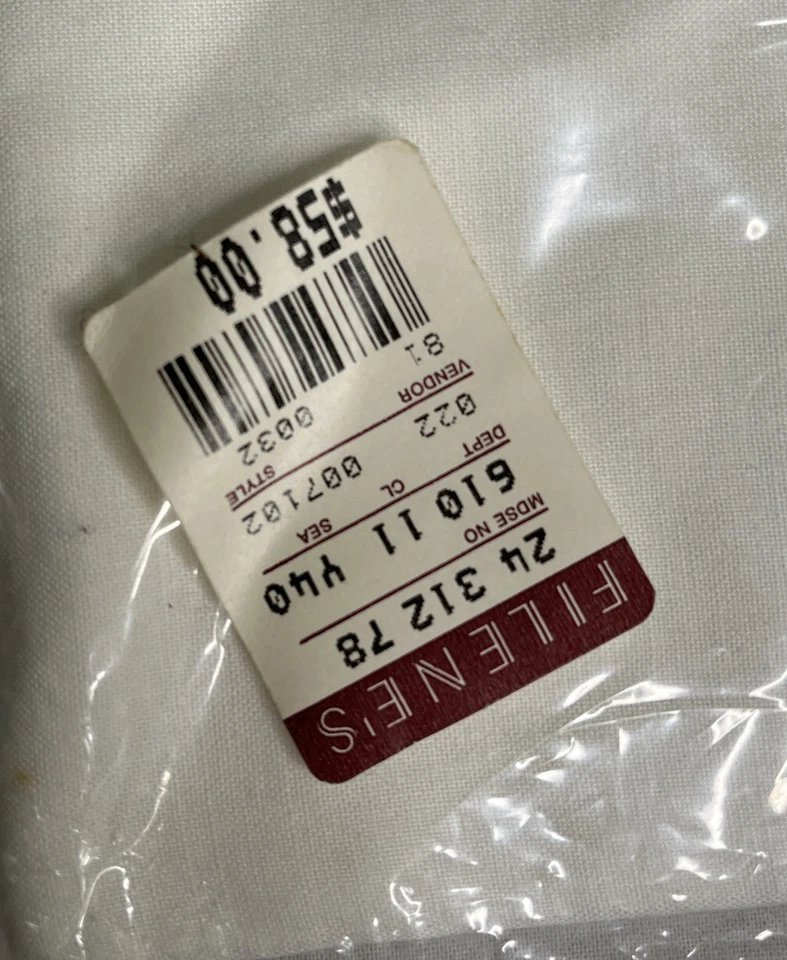 Mantel de árbol de Navidad vintage 68" x 86” punto de cruz mano ganchillo encaje Foto 4 de 4