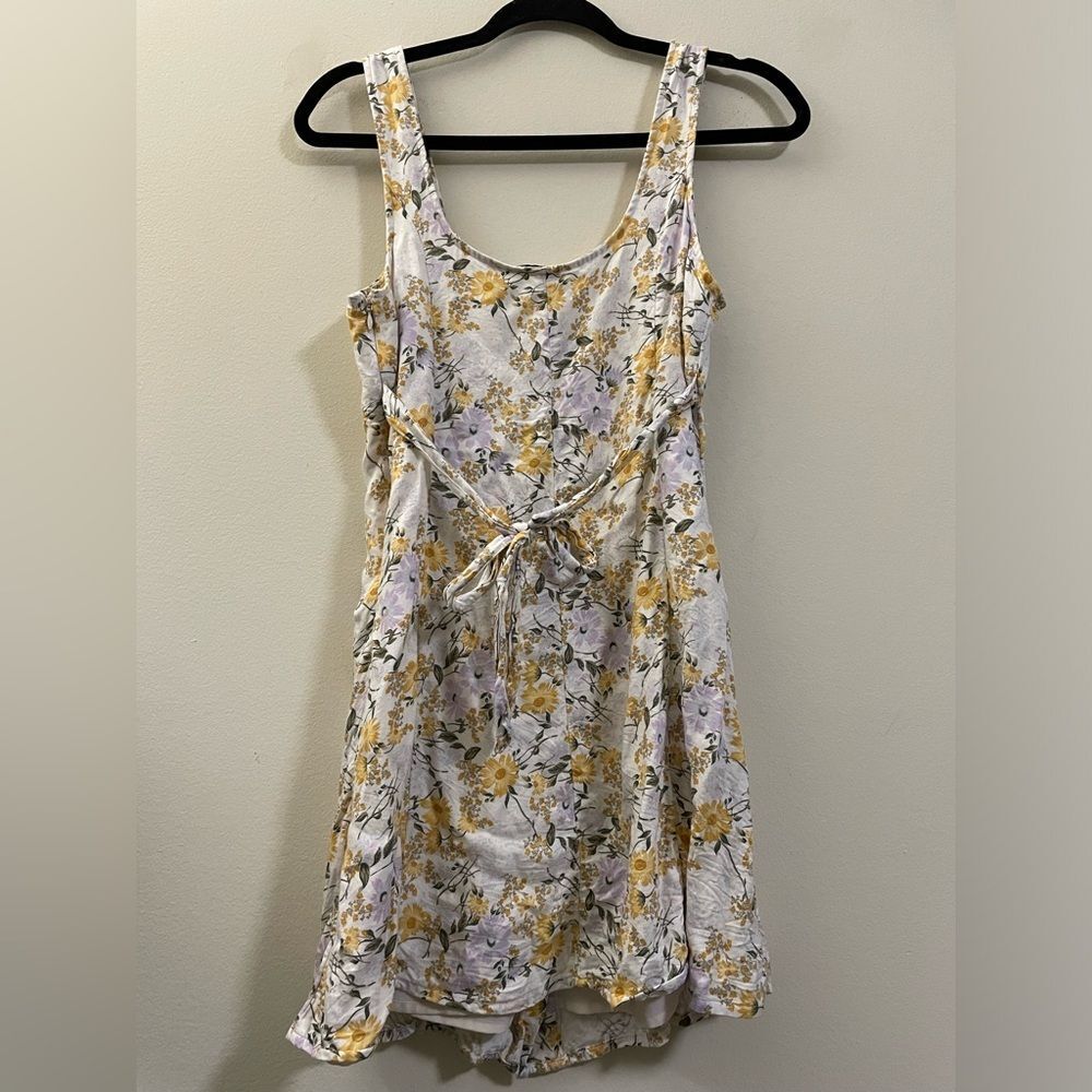 American Eagle Floral Button Down Mini Dress - XS - image 3