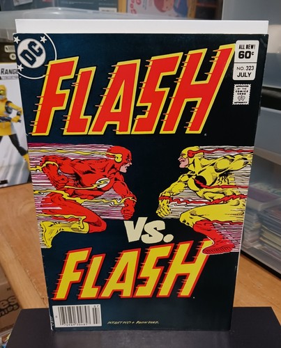 Flash #323 DC Comics Newsstand Vs Reverse Flash Professor Zoom Infantino VF 1983