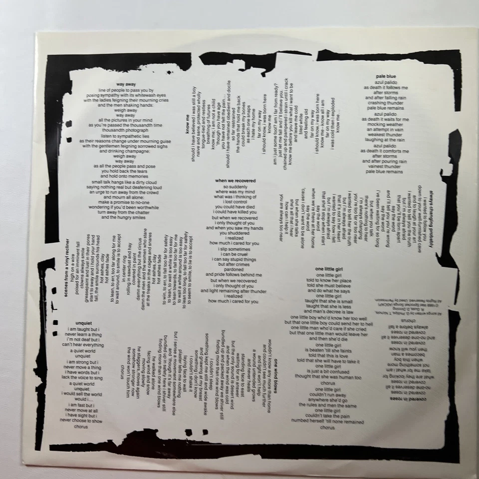 Toad The Wet Sprocket “Bread And Circus” LP/CBS 4658501 (EX) Rare UK Press 1989 - Image 3 of 4