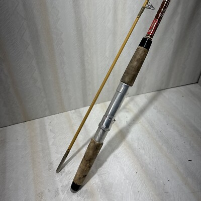 Vintage Heddon Lucky 13 fishing rod 2 piece 6' 3” Model 13