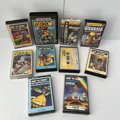 CDいろいろ Spectrum 48k ZX Sinclair 10 X Games Cassette Bundle | eBay