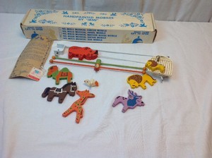vintage crib mobile
