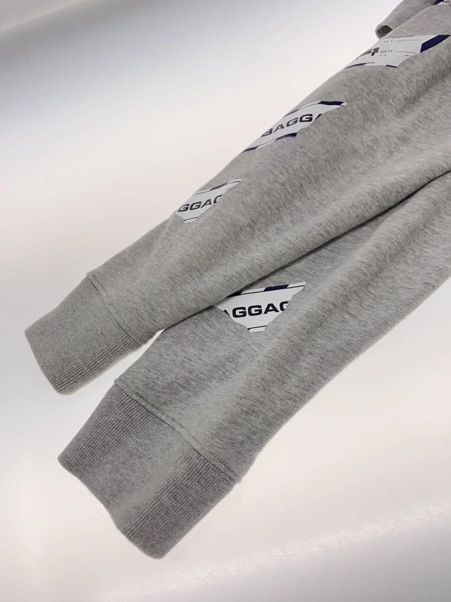 Felpa con cappuccio Off White XL cotone grigio tinta unita OMAB033S20185003 usata