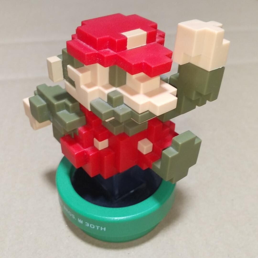amiibo マリオ (SUPER MARIO BROS. 30thシリーズ) w17b8b5 Super Mario Bros. 30th Series Figure Mario Classic Color