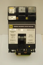 New Take Out Square D # FH36025 I-Line Circuit Breaker 25-Amp, 3-Pole, 600-Volt