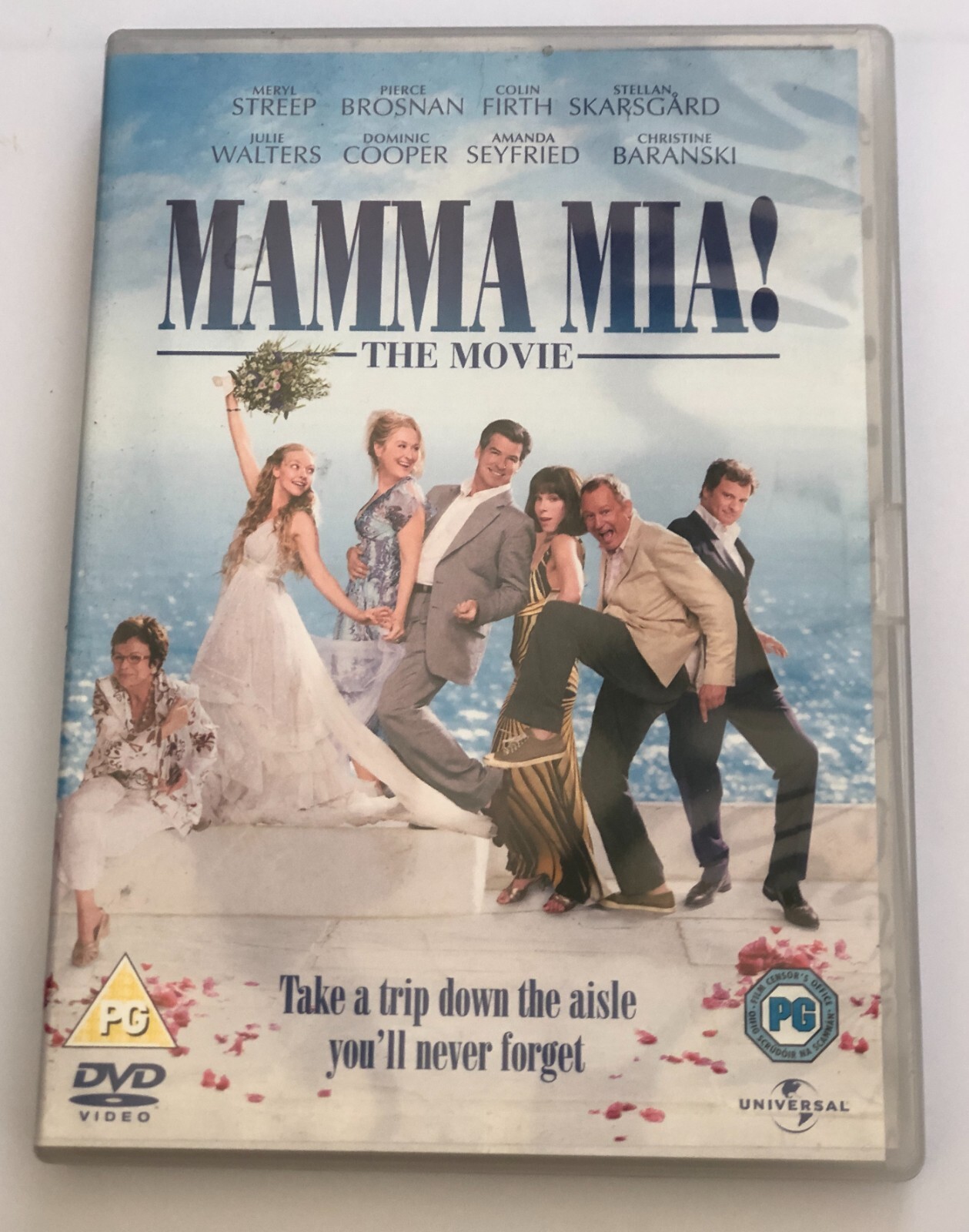 Mamma Mia! The Movie DVD Meryl Streep pre-owned